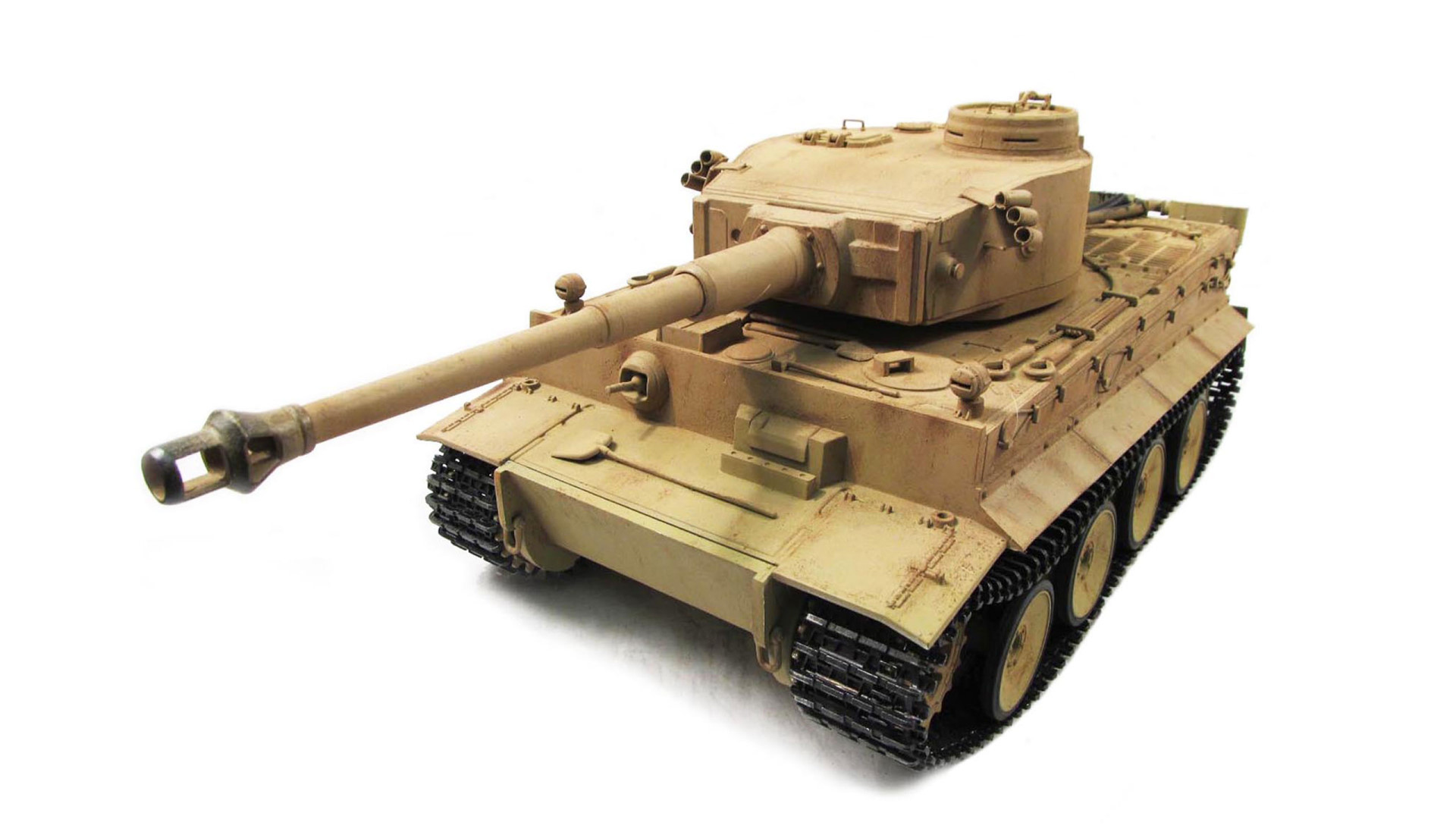 Amewi Tiger I Professional Line III Panzer Metal RTR 2.4G Desert Yellow 23078