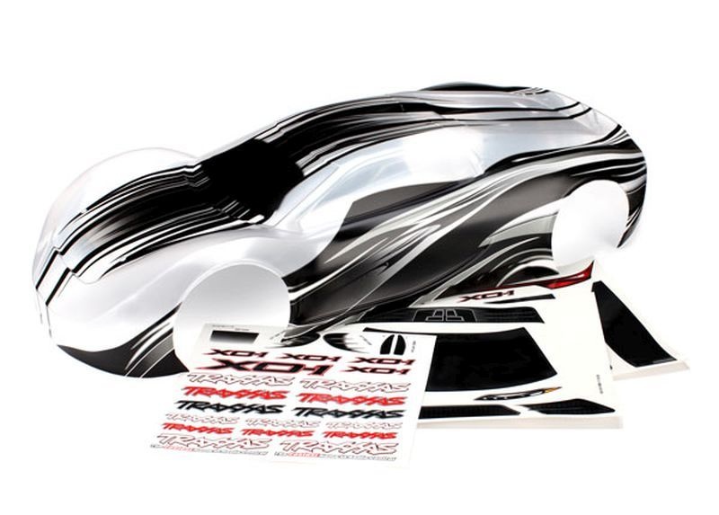 Traxxas Karo, XO-1, ProGraphix + Flügel + Zubehör + Decals 6412