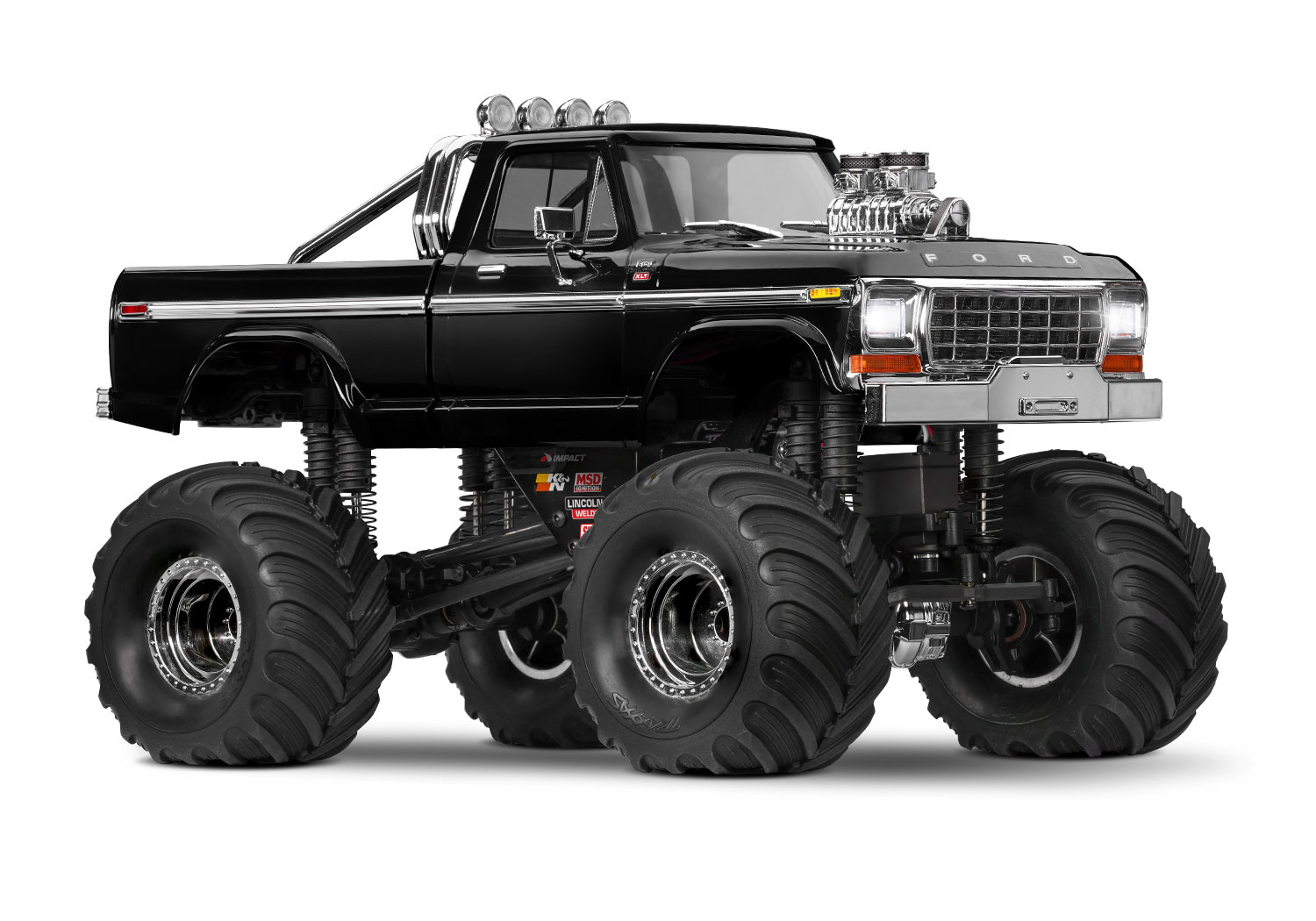 TRAXXAS TRX-4MT Ford F150 4x4 schwarz 1/18 Monstertruck RTR 98044-1