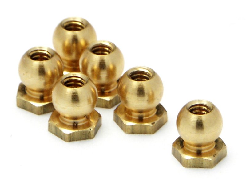 HPI Kugelmutter M2X3.8X4.5mm (6St) 72335