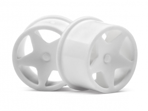 HPI Q32 Super Star Felgen Set (Weiss/4St) 114286