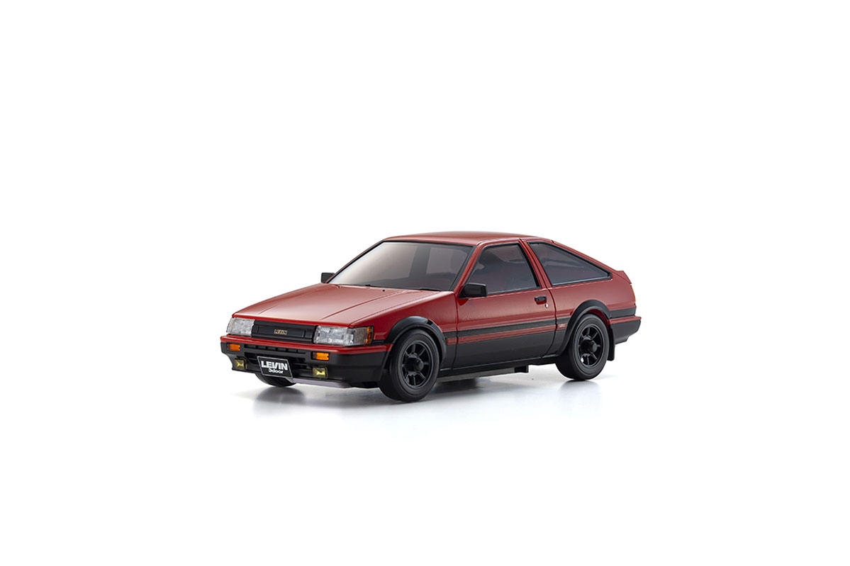 Kyosho Mini-Z AWD Toyota Corolla Levin AE86 Red-Black (MA020N-L/KT531P) 32641RBK - Abbildung 1