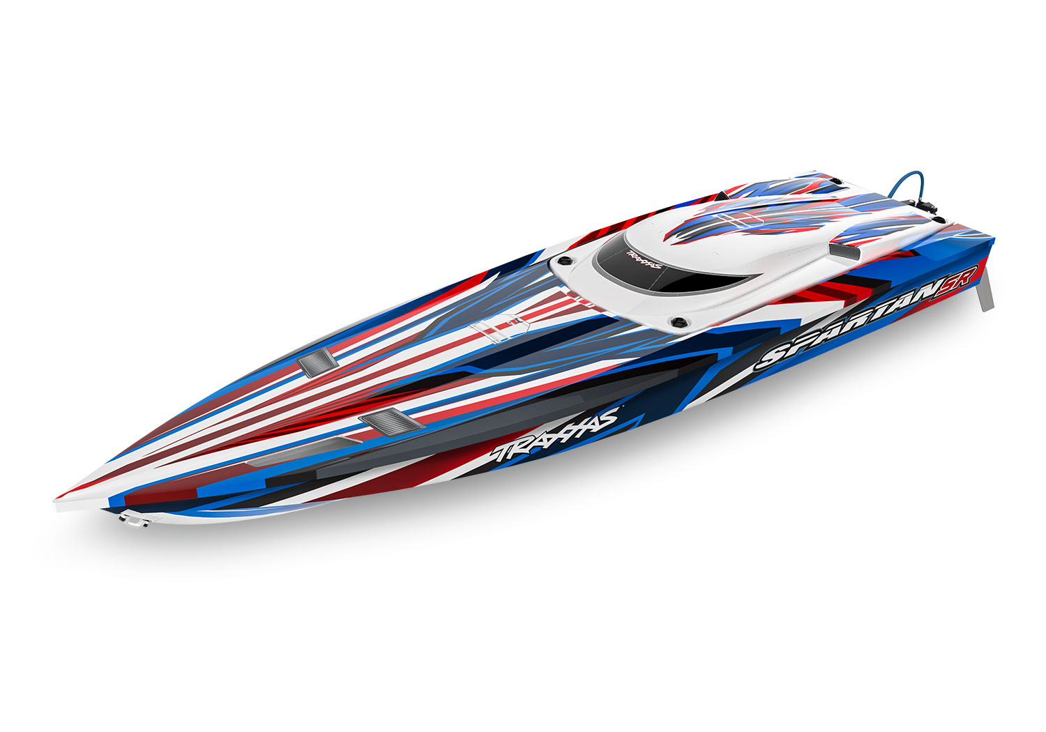 Traxxas SPARTAN SR Rot Brushless 36 Zoll Rennboot 103076-4