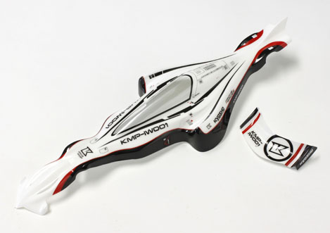 Kyosho KAROSSERIE DRONE RACER G-ZERO WEISS DRB001W