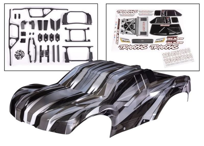 Traxxas Karosserie Maxx Slash ProGraphix mit Aufkleber (benötigt Hintergrundbemalung) 10211X