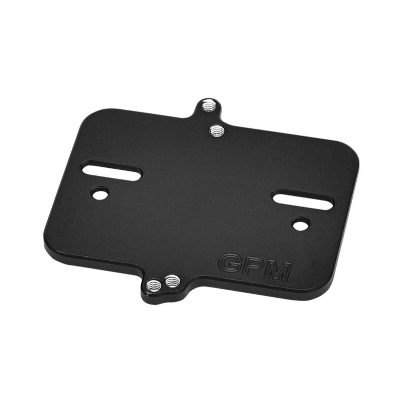 GPM Alu Elektronik-Montage-Platte schwarz TRX MiniMaxx TXMM051BK