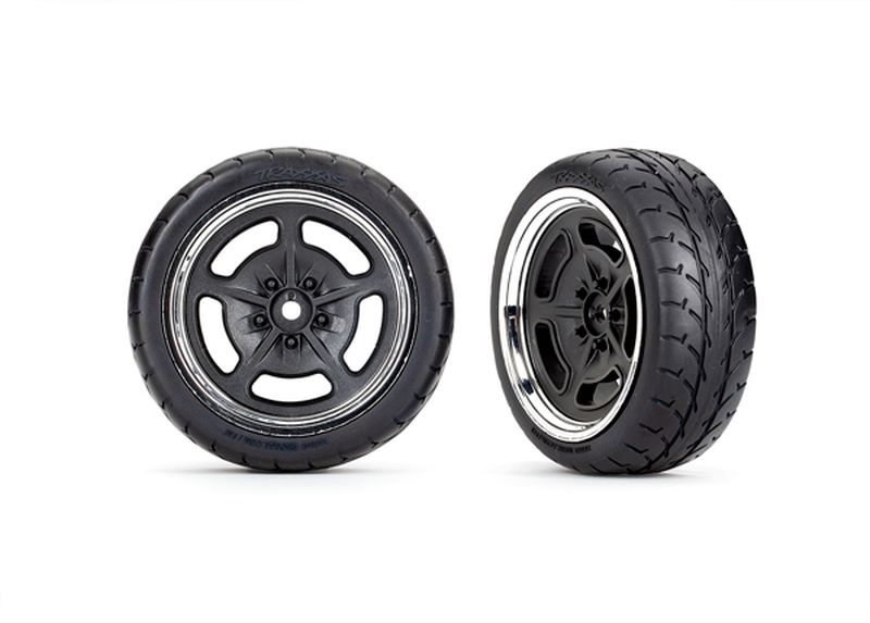 Traxxas Reifen auf Felge vorn (2) 9372