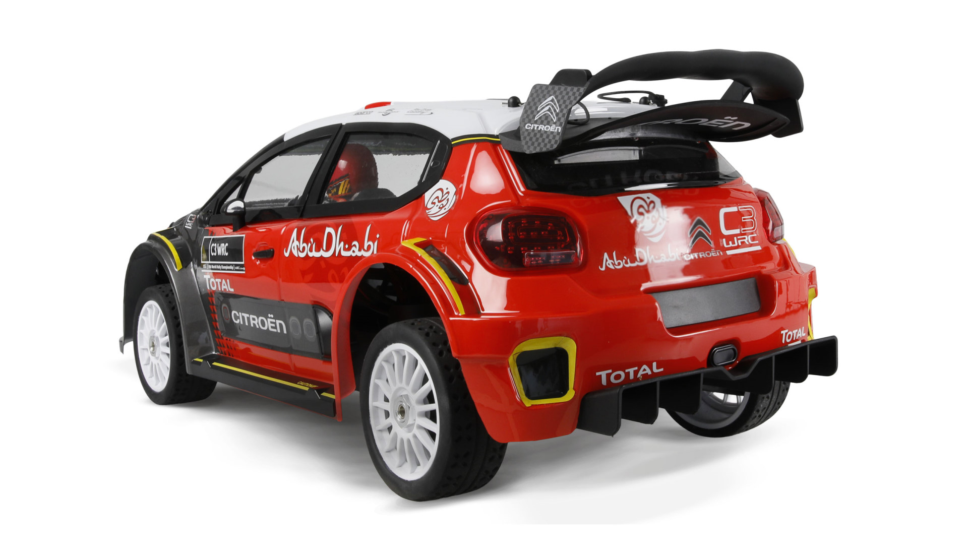 MJX Hyper GO 1/7 Citroen C3 WRC Rallye Brushless 4WD RTR incl. Akku & Lader 21126 - Abbildung 3