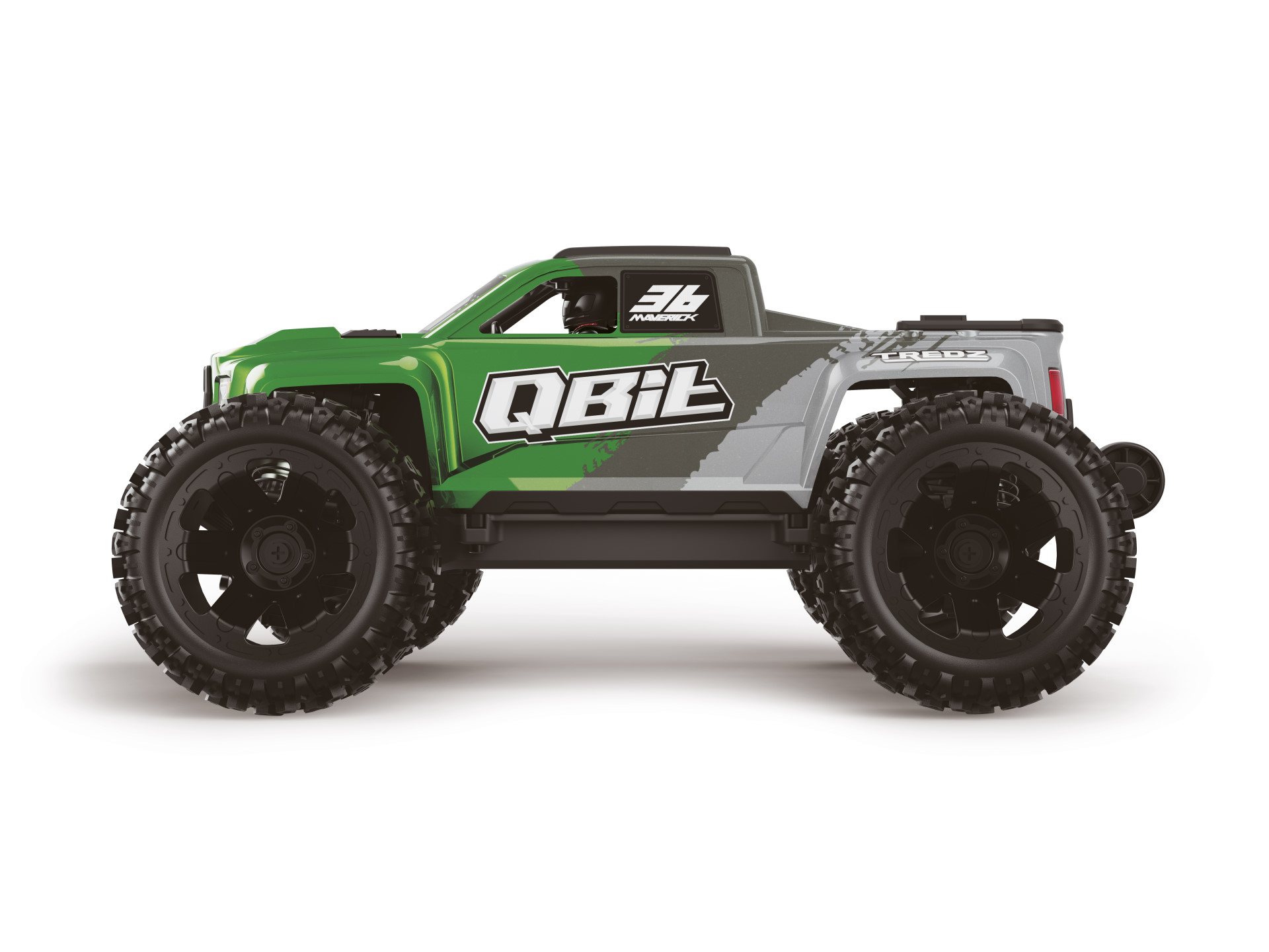 Maverick QBit MT 1/16 4WD Elektro Monstertruck Grün 151004 - Abbildung 2