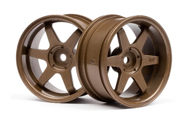 HPI TE37 Felge 26mm (Bronze/0mm Offset) 3838