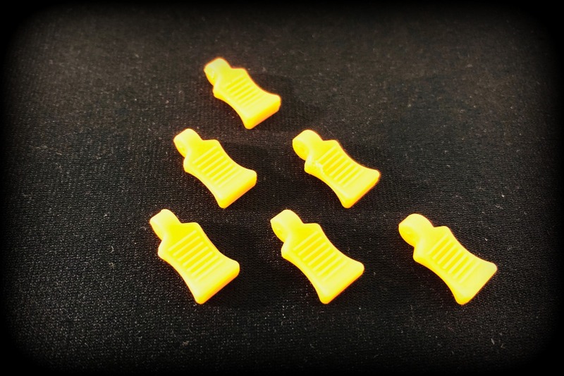 Absima Gummi Splint - Grip "neon-organge" (6 St.) 2440055