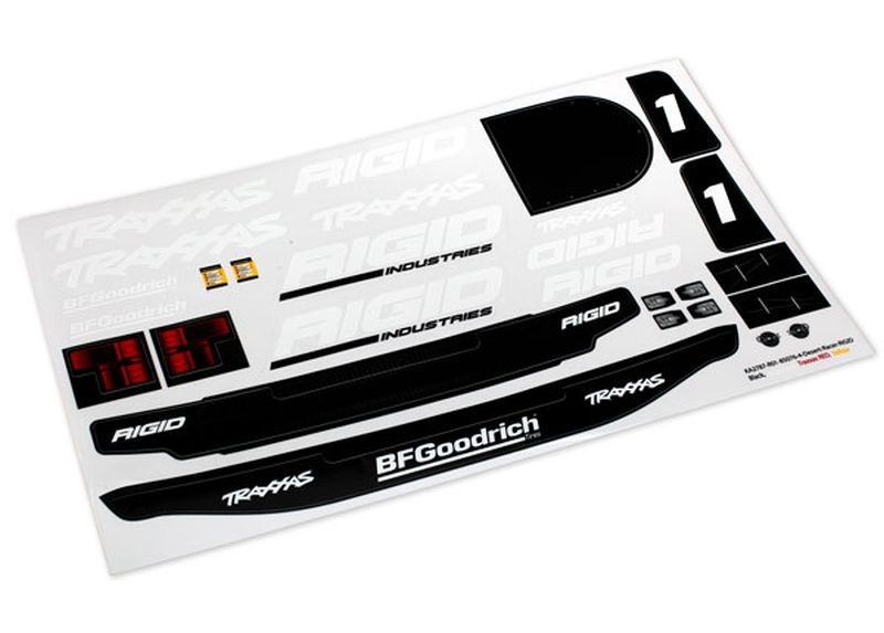 Decals, Unlimited Desert Racer, Rigid Edition 8516
