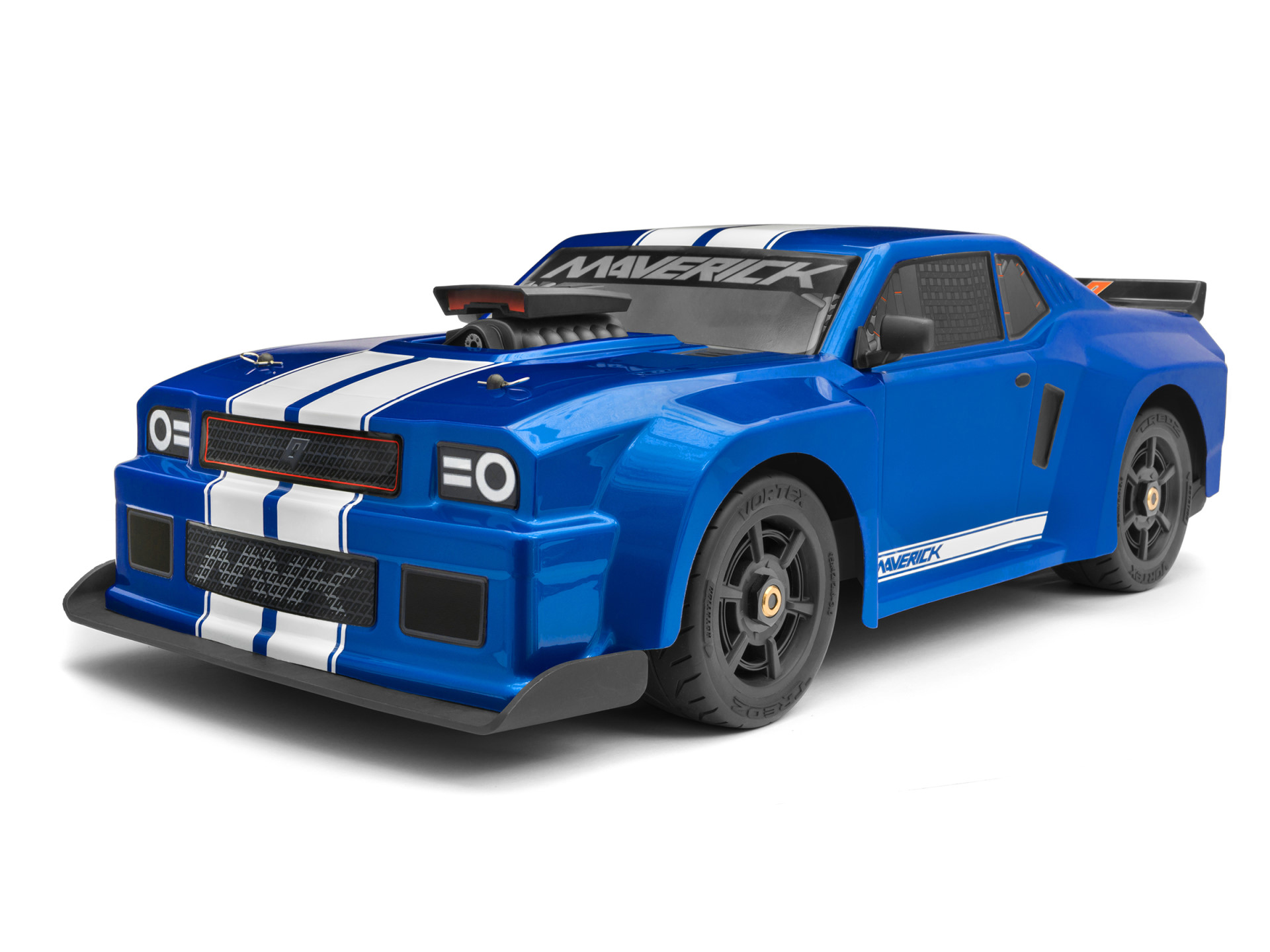 MAVERICK QuantumR Flux 4S 1/8 4WD Muscle Car - Blue 150310