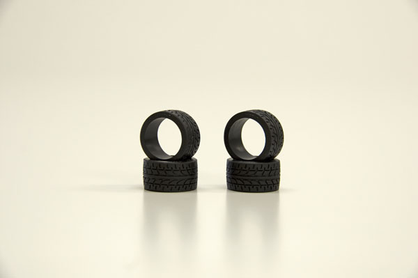 Kyosho Reifen Mini-Z Radial 40 Shore (4) Breit 11mm MZW38-40