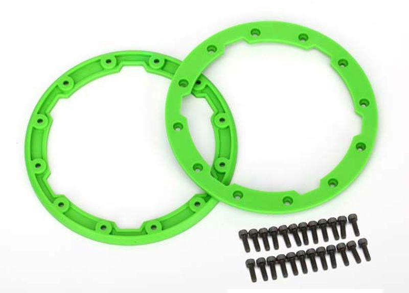 Traxxas Seitenschutzringe Felge grün 5664