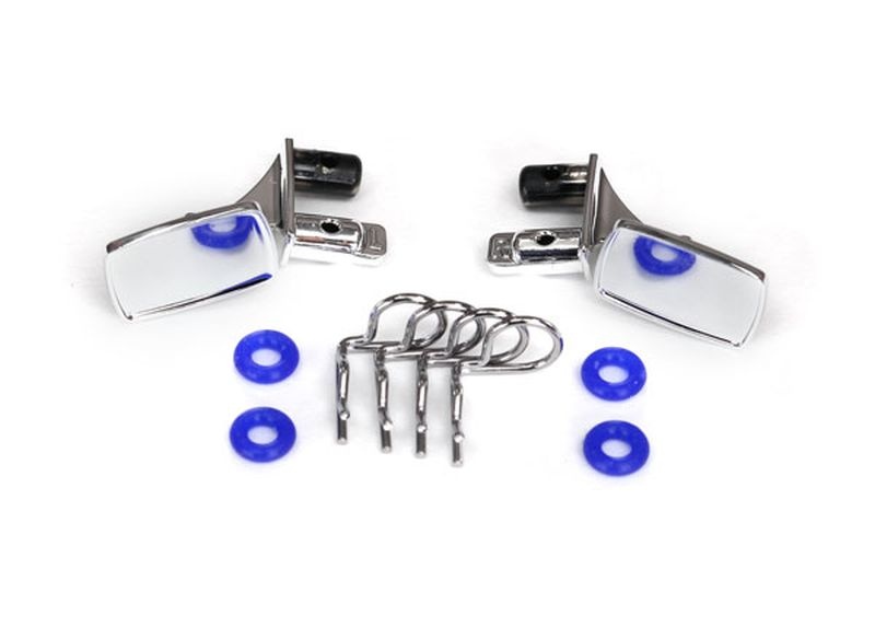 Traxxas 8133 Seitenspiegel chrome +KT