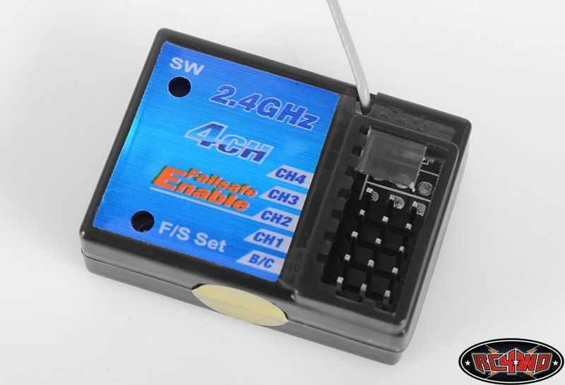 RC4WD XR4 XR3 2.4Ghz 4-Channel Blue Receiver Z-R0008