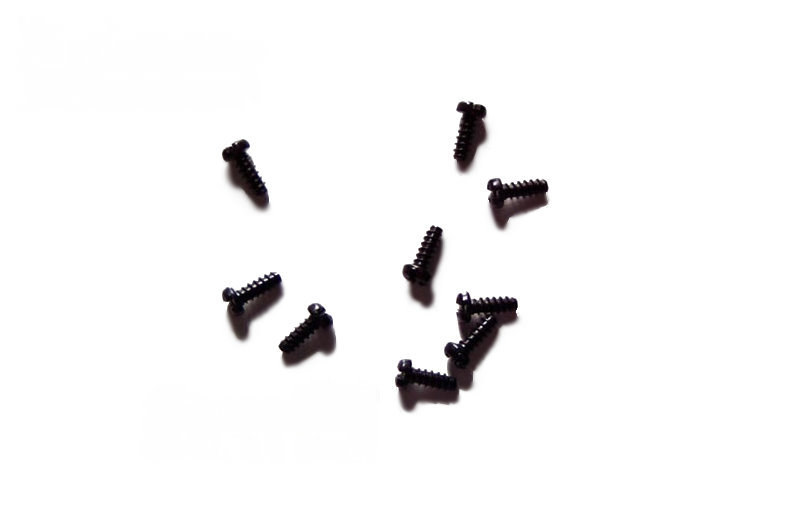 GreenRC Schrauben Rundkopf selbstschneident 2,6x7mm (10)
