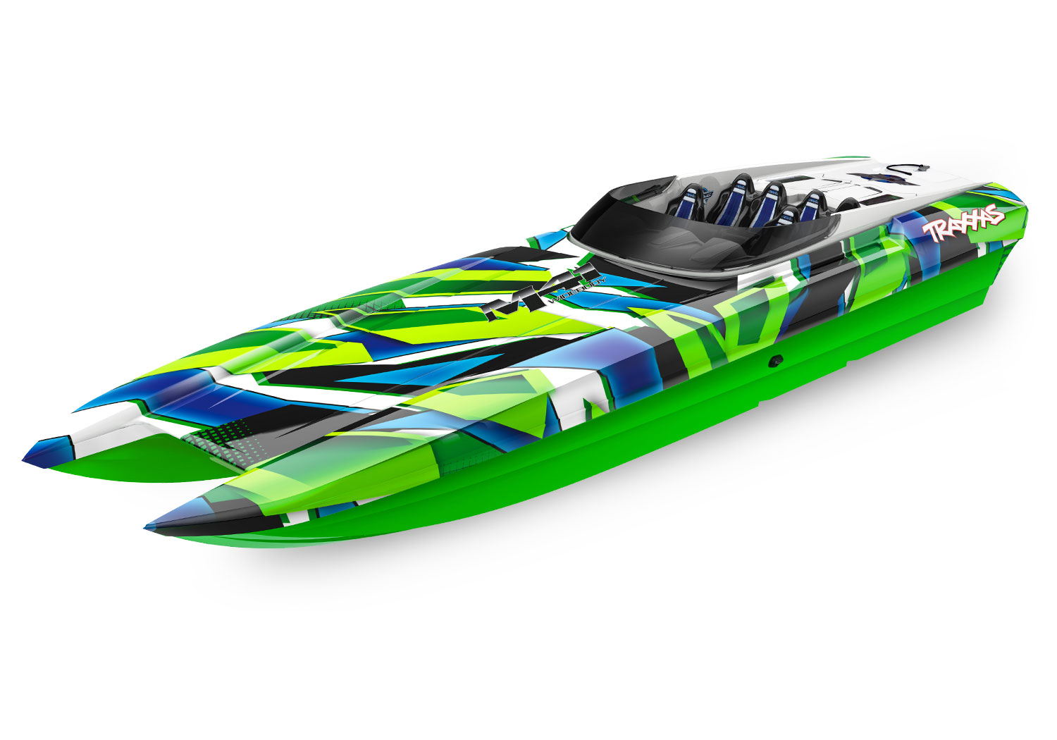 Traxxas DCB M41 Brushless Katamaran Grün/Blau 40Zoll 57046-4
