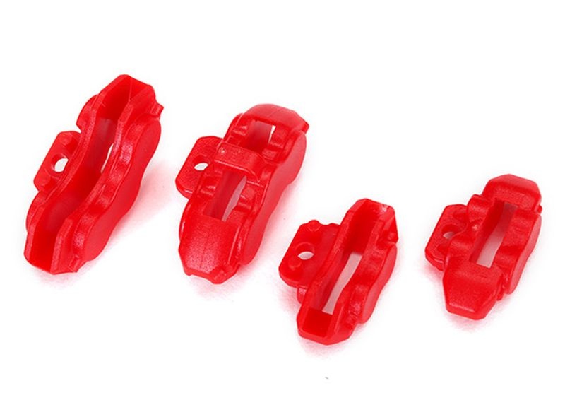 Traxxas Brems-Zangen rot, v/h je 2x 8367