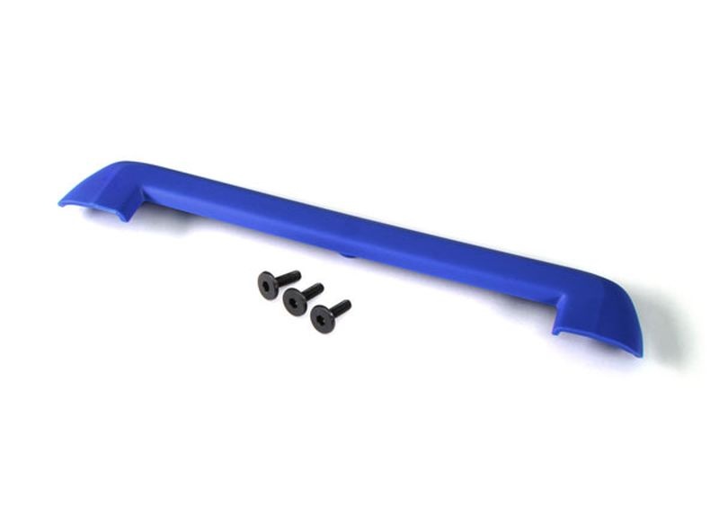 Traxxas Tailgate Schutz blau + Schrauben 8912X