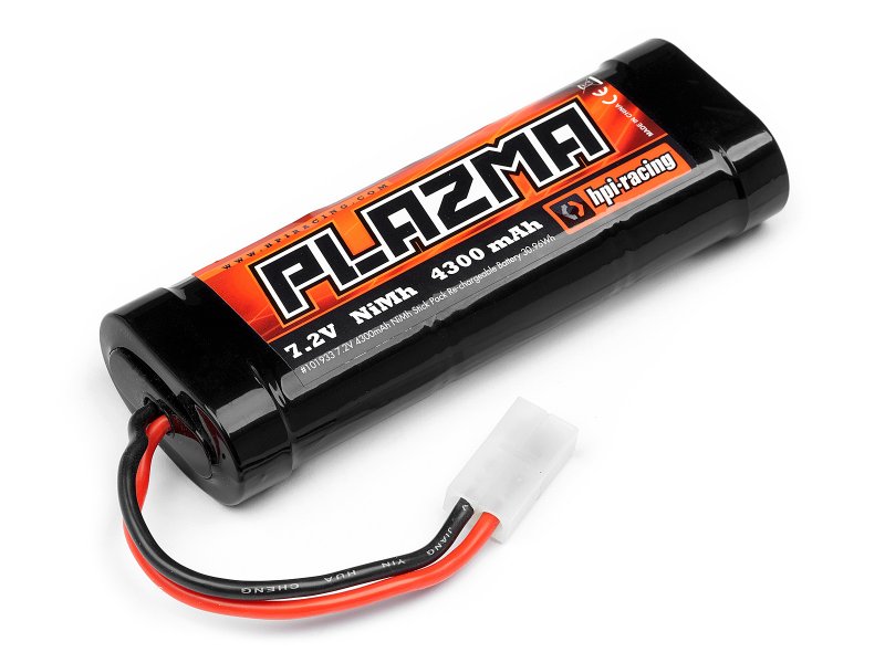 HPI Plazma 7.2V 4300mAh NiMh Akkupack Tamiya/JST 101933
