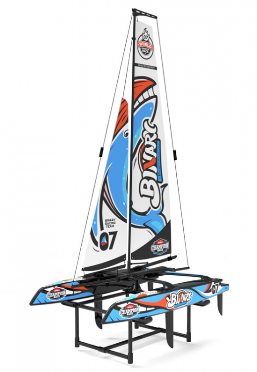 Joysway Binary V3 400mm RTR Katamaran Segelboot 8807V3