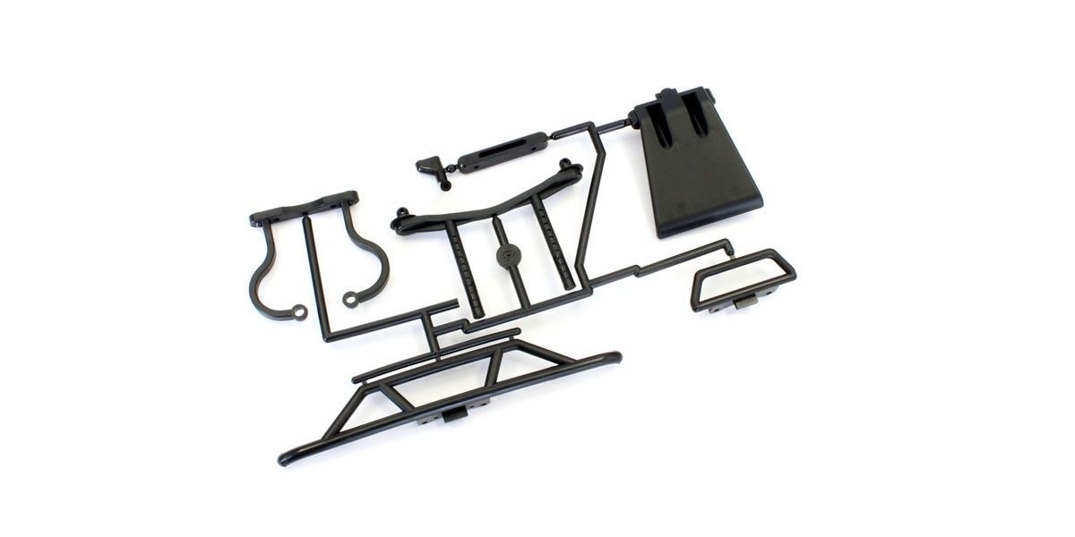 Kyosho Karosseriestuetzen und Ramme Nitro Tracker-DMT (TR142B) NTW005