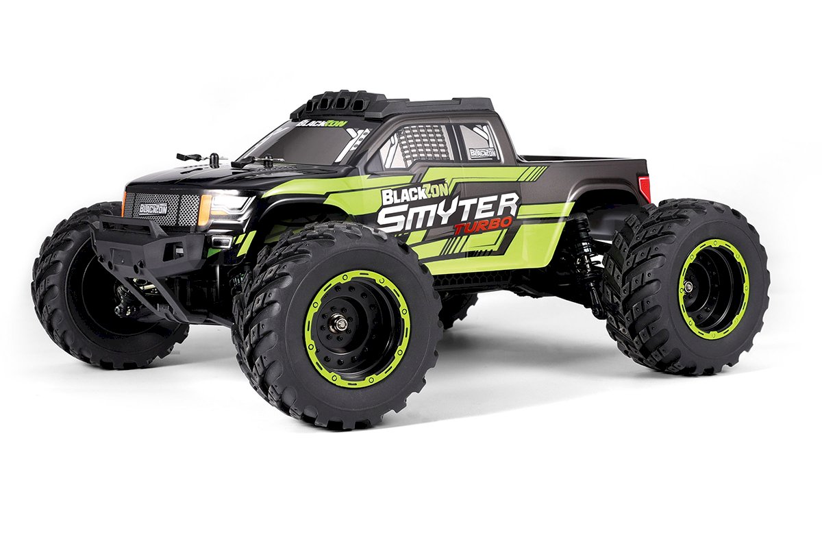 BLACKZON Smyter MT Turbo 1/12 4WD 3S Brushless Monster Truck Grün 540251