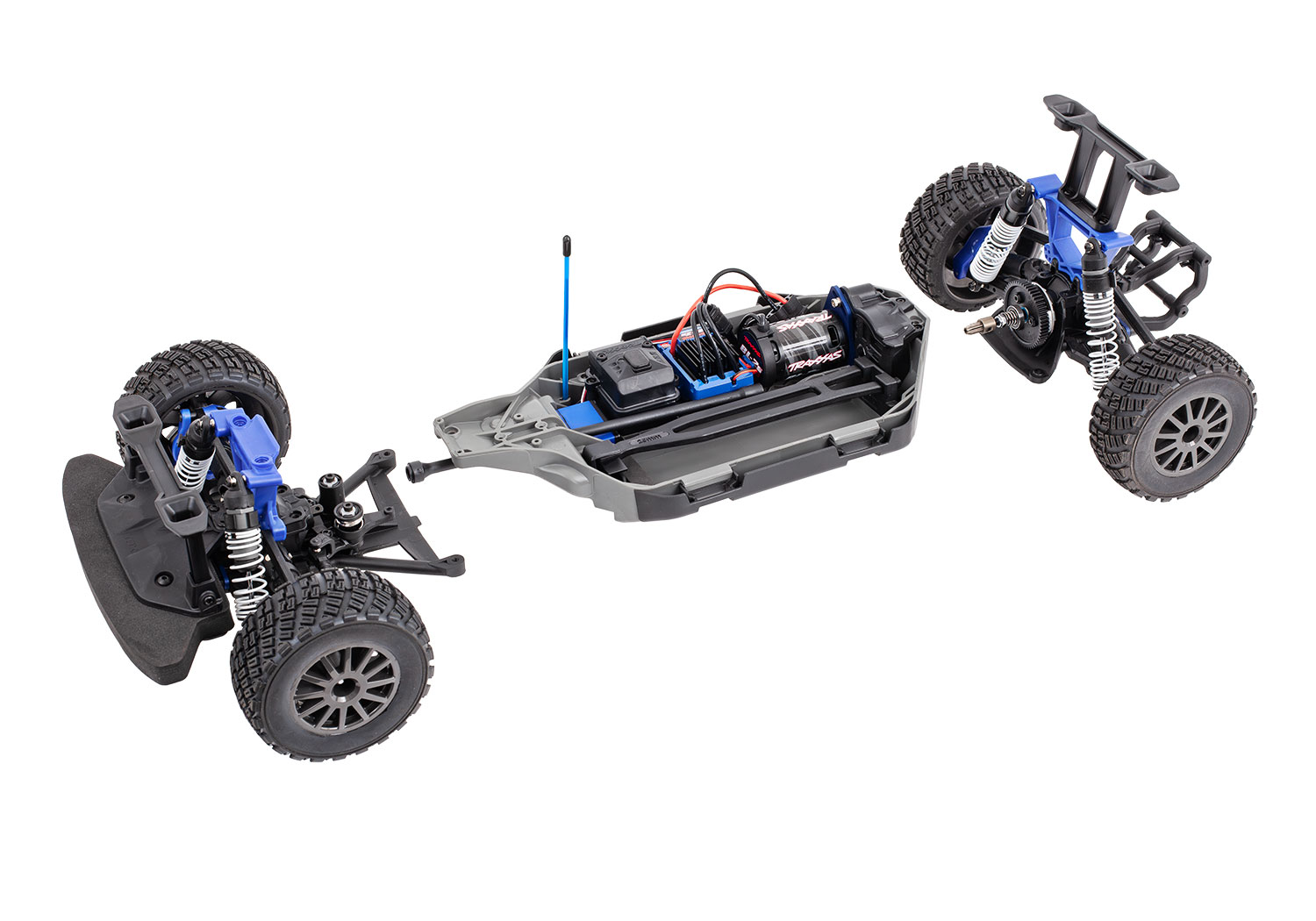 Traxxas Ford Fiesta ST 4x4 BL-2S rot 1/10 Rally Brushless ohne Akku/Lader 74154-4 - Abbildung 5