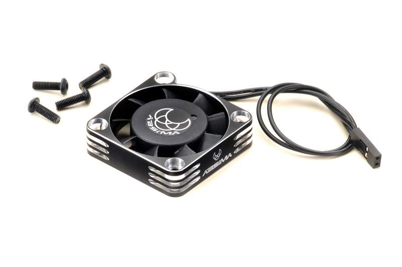 Absima Aluminium High-Speed Lüfter für Motor 40x40mm 21.000 U/Min / BEC 2310054