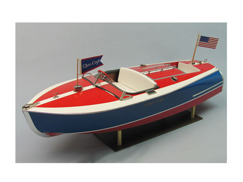 Dumas Chris-Craft Sportboot 16 ft. Painted Racer Bausatz 1263