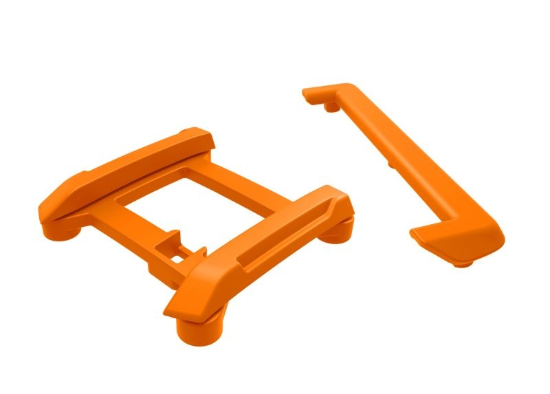 Traxxas Skidplatte / Heckklappen Schutz orange Mini-Maxx 10717-ORNG