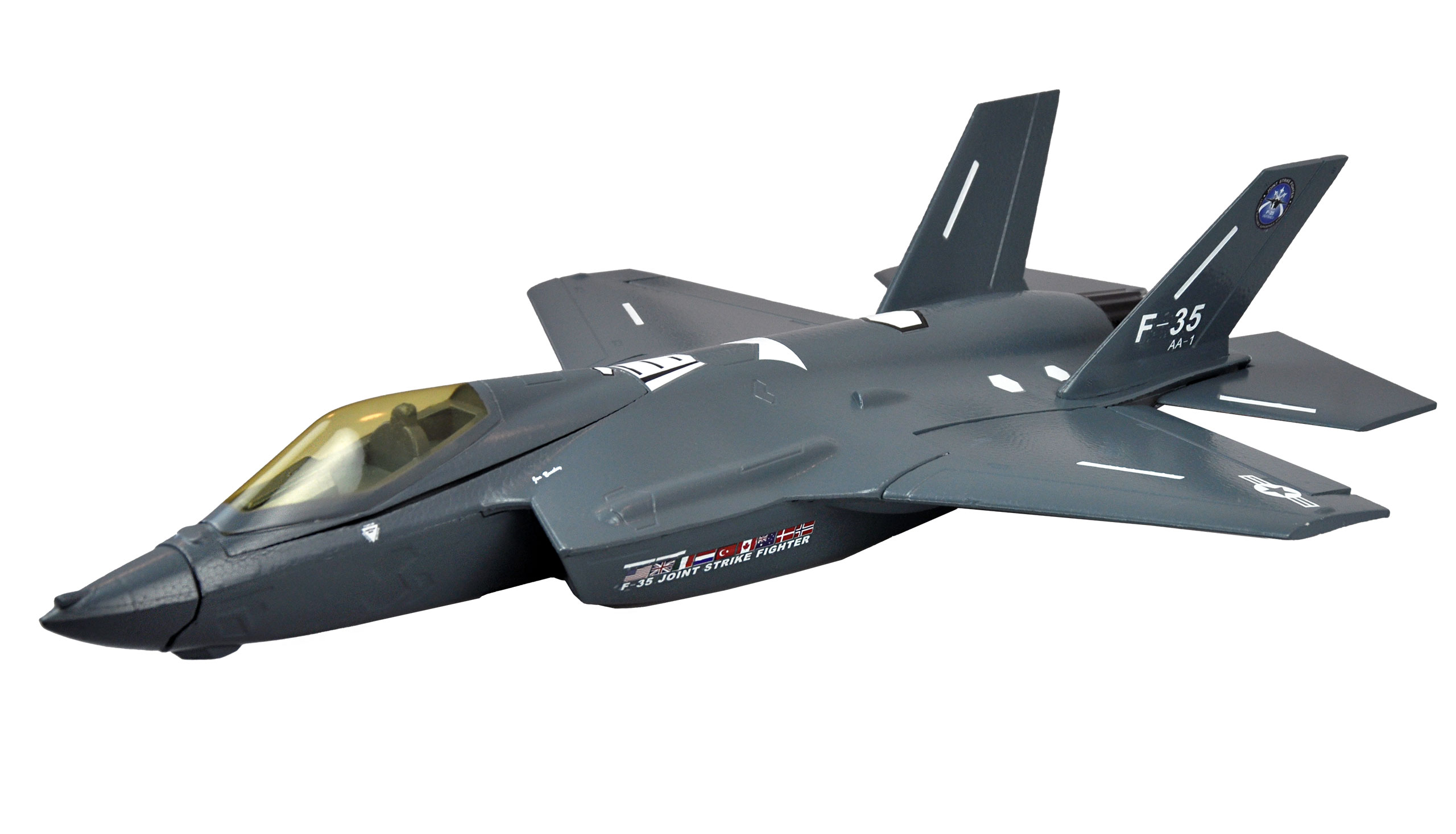 Amewi AMXFlight F-35 Jet EPO PNP grau 24116