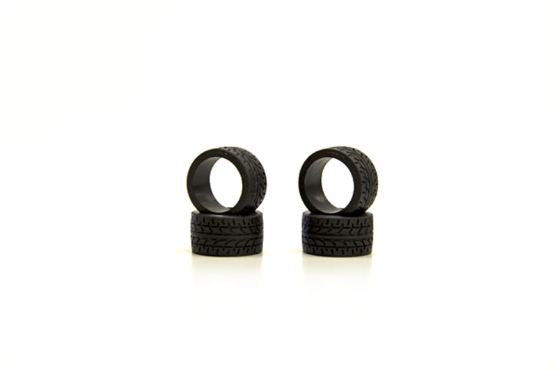 Kyosho Reifen Mini-Z Radial 30 Shore (4) Breit 11mm MZW38-30