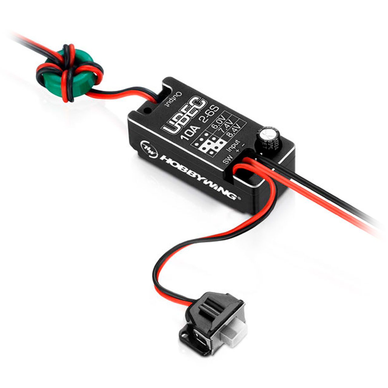 Hobbywing BEC 10A V2-Car UBEC Regler für 2-6s 30603003