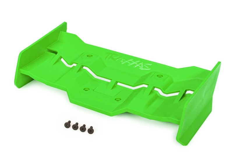 Traxxas Heckflügel grün mit Schrauben XRT 7821G