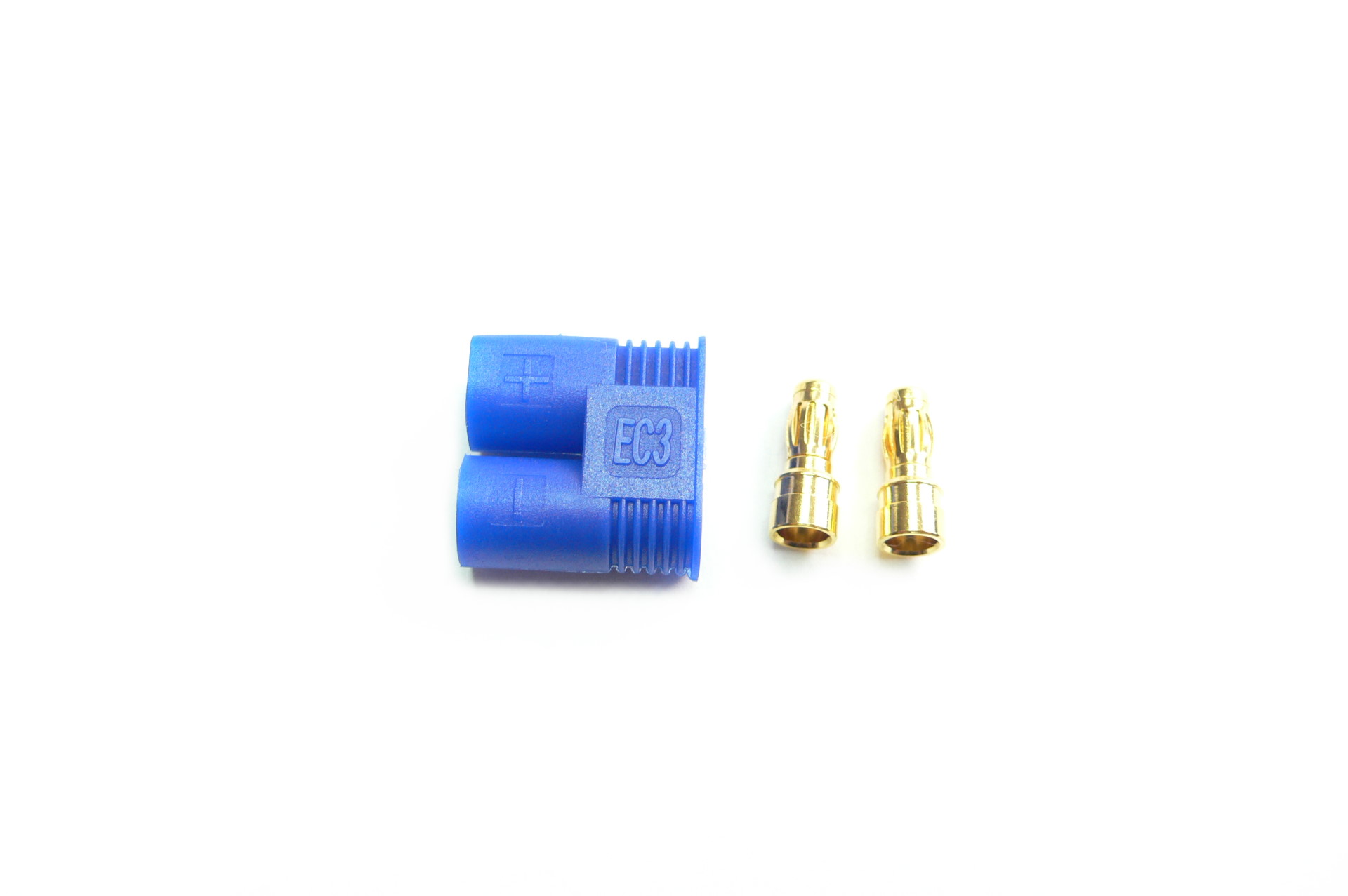 EC3 Goldkontakt Stecker Goldstecker 3,5mm Reglerseitig male männchen lose
