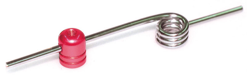 R16002R Aluminium Resorohrhalter "Flex" (rot)
