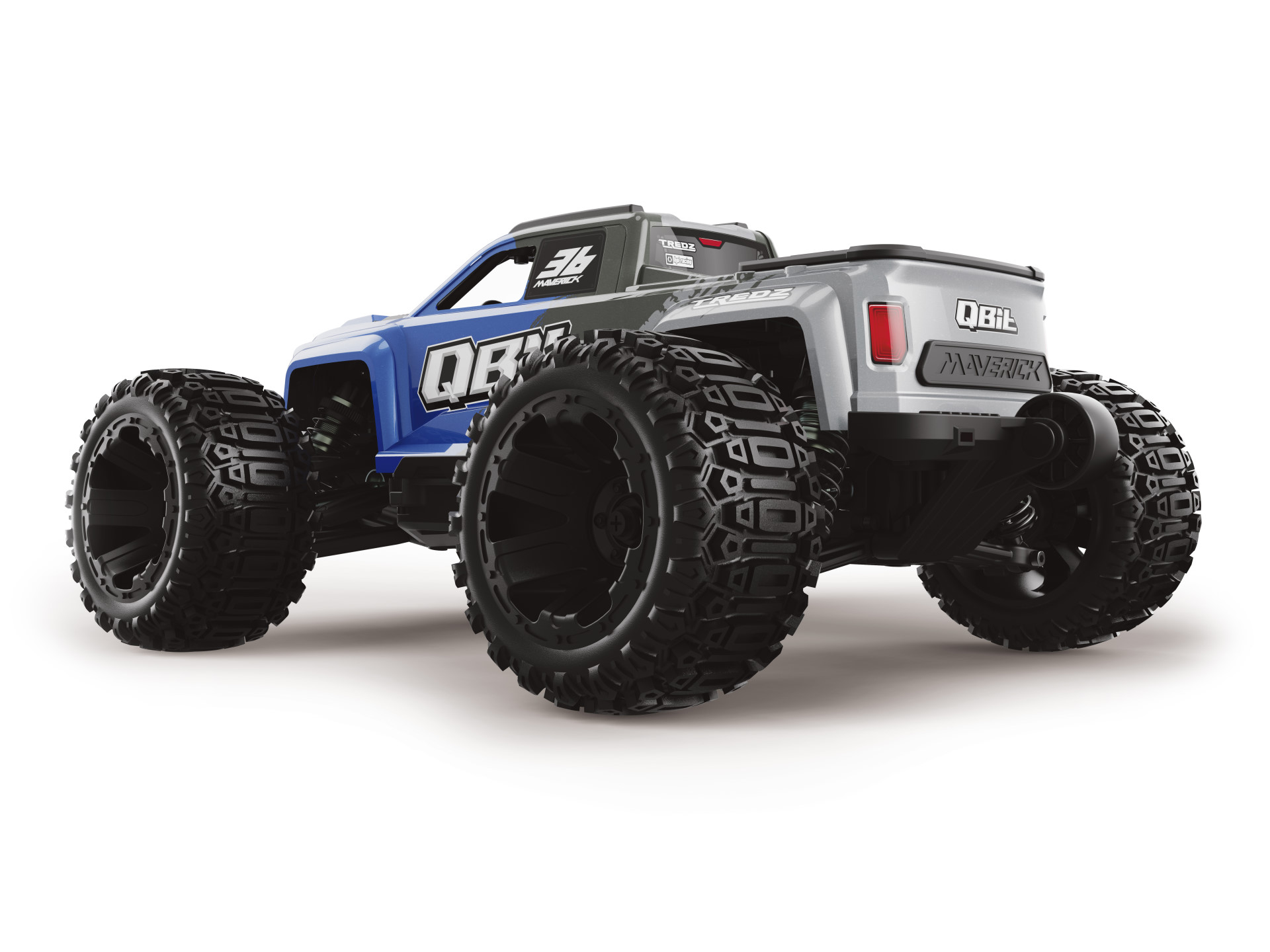 Maverick QBit MT 1/16 4WD Elektro Monstertruck Blau 151000 - Abbildung 3
