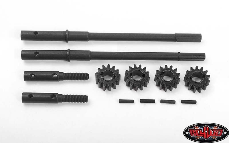 RC4WD Replacement Rear Axles for Portal Rear Axles for Axial AR44 Z-S1943