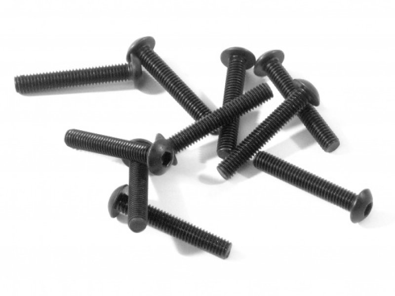 HPI Flachkopfschraube M3x18mm (Innensechskant/10St) Z356