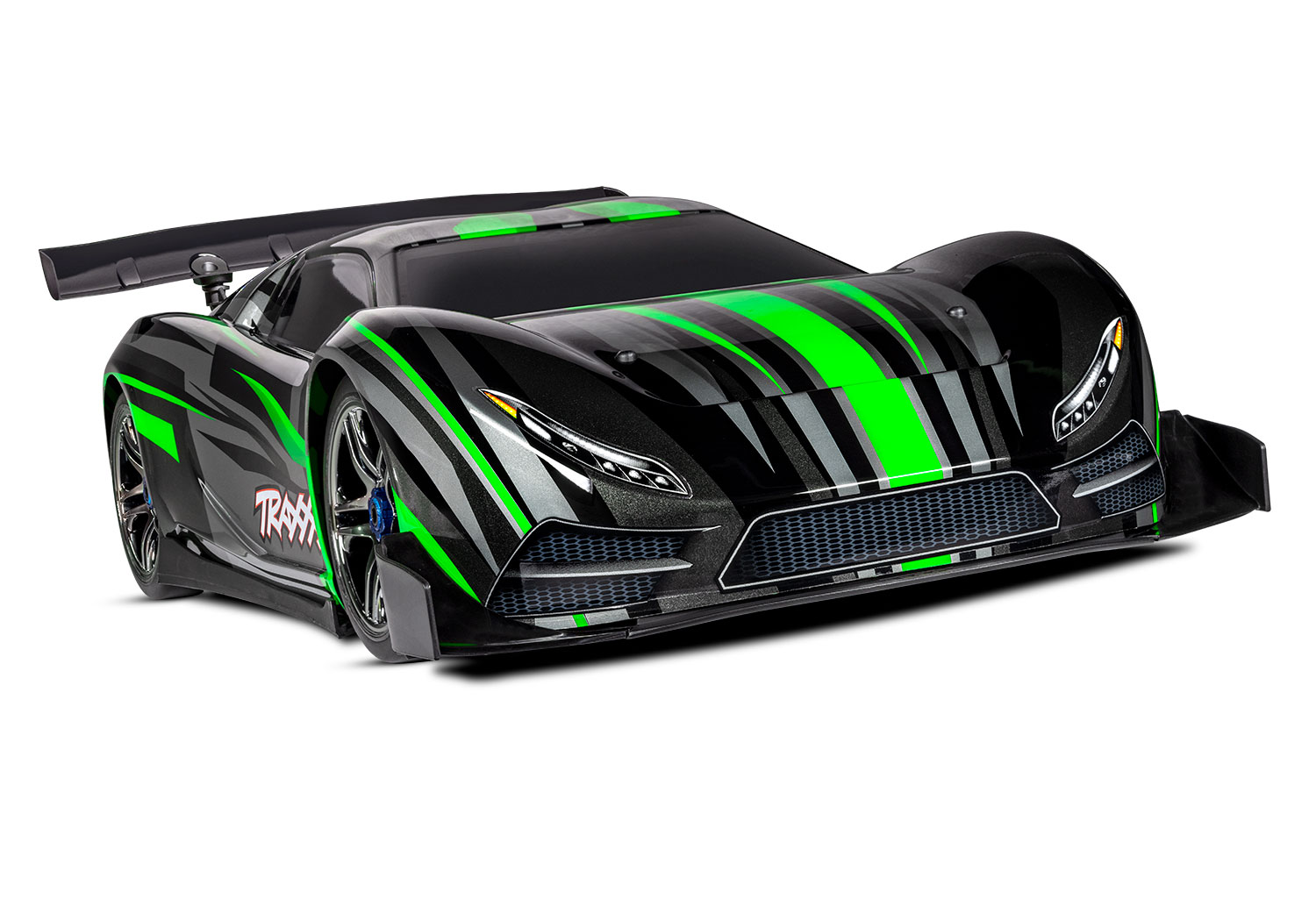 Traxxas XO-1 Supercar grün Brushless Onroad Speed Car RTR ohne Akku/Lader 64077-3