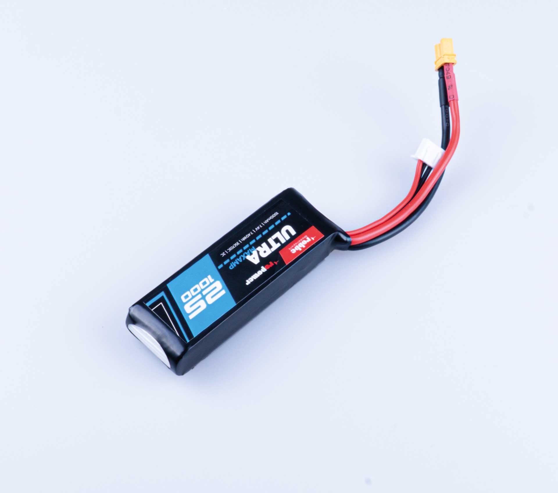 Robbe RO-POWER ULTRA MAXAMP 1000MAH 7,4 VOLT 2 35(70)C LIPO AKKU XT-30 7424