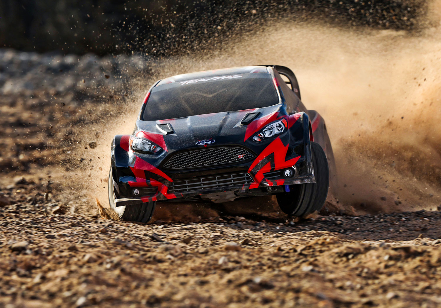 Traxxas Ford Fiesta ST 4x4 BL-2S rot 1/10 Rally Brushless ohne Akku/Lader 74154-4 - Abbildung 11