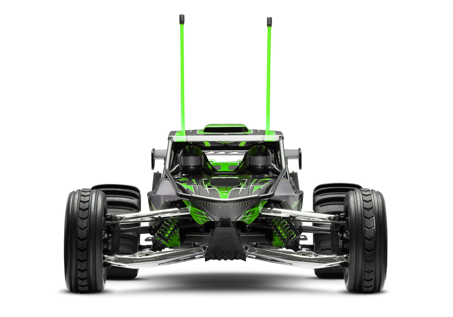 Traxxas FUNCO RWD 8S VXL 1/6 Sand Car Grün RTR Brushless o. Akku & Lader 109076-4