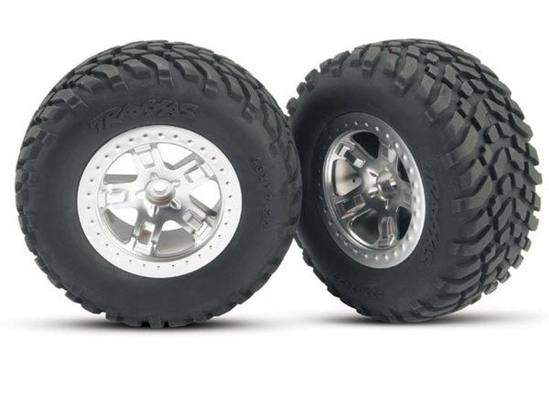 Traxxas Reifen auf Felge montiert hint 5873