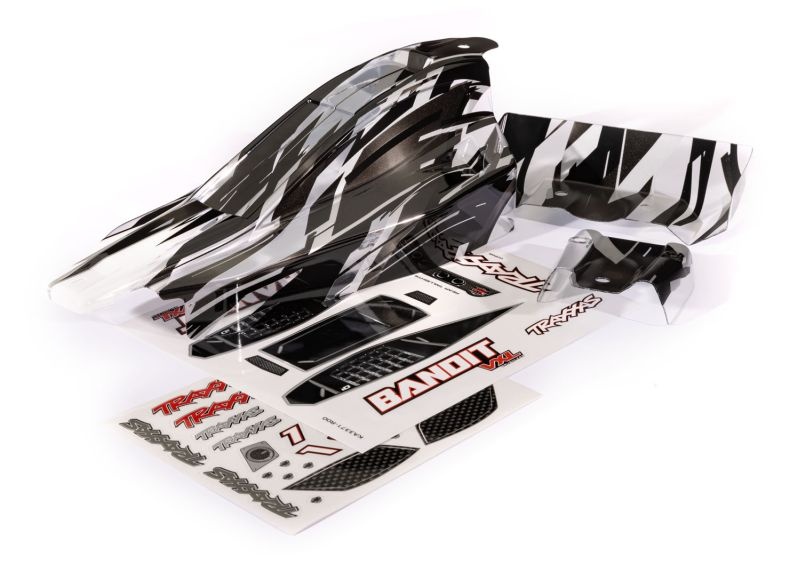 Traxxas Karo Bandit VXL ProGraphix +Decals (mit Grundfarbe fertig la 2436L