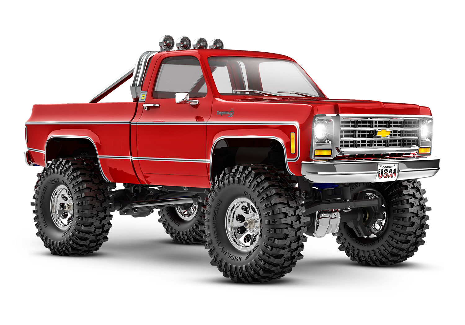TRAXXAS TRX-4M Chevy K10 4x4 High Trail rot 1/18 Crawler RTR 97064-1