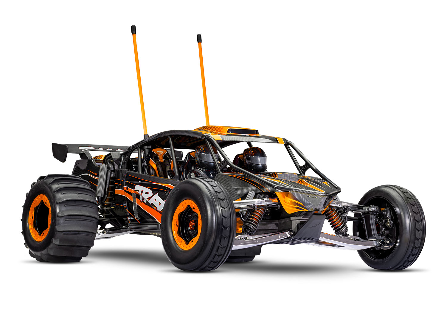 Traxxas FUNCO RWD 8S VXL 1/6 Sand Car Orange RTR Brushless o. Akku & Lader 109076-4